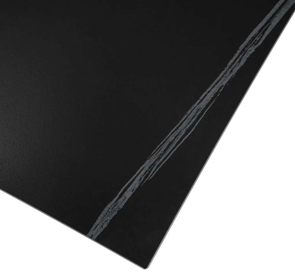 Zestaw Stolików Ceramicznych TENOR Czarny márvány/ Złoty