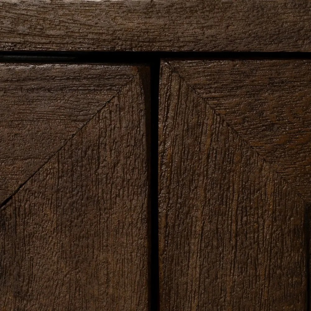 Barna mangófa tálalószekrény 180x87x35 cm Ravi – Ixia