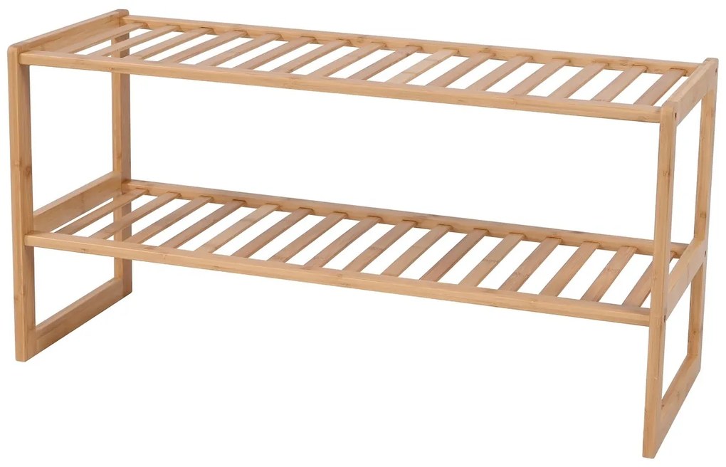 Cipősszekrény B010 NAT, bambusz