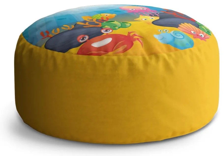 Circle zsámoly tengeri világ, színes