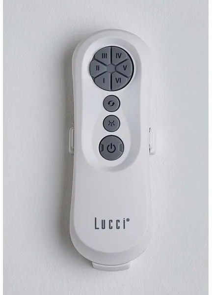 Lucci air 213353 - LED Dimmelhető ventilátor NAUTICA 1xGX53/12W/230V fehér + távirányító