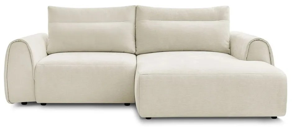 Bézs sarokkanapé Aden – Bobochic Paris