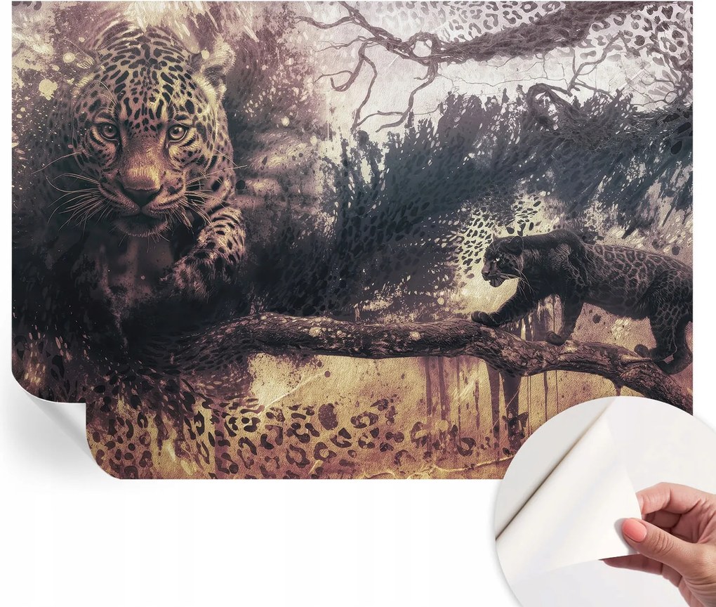 Öntapadós fotótapéta Nappaliba és Hálószobába Erdei motívum 208x146 cm