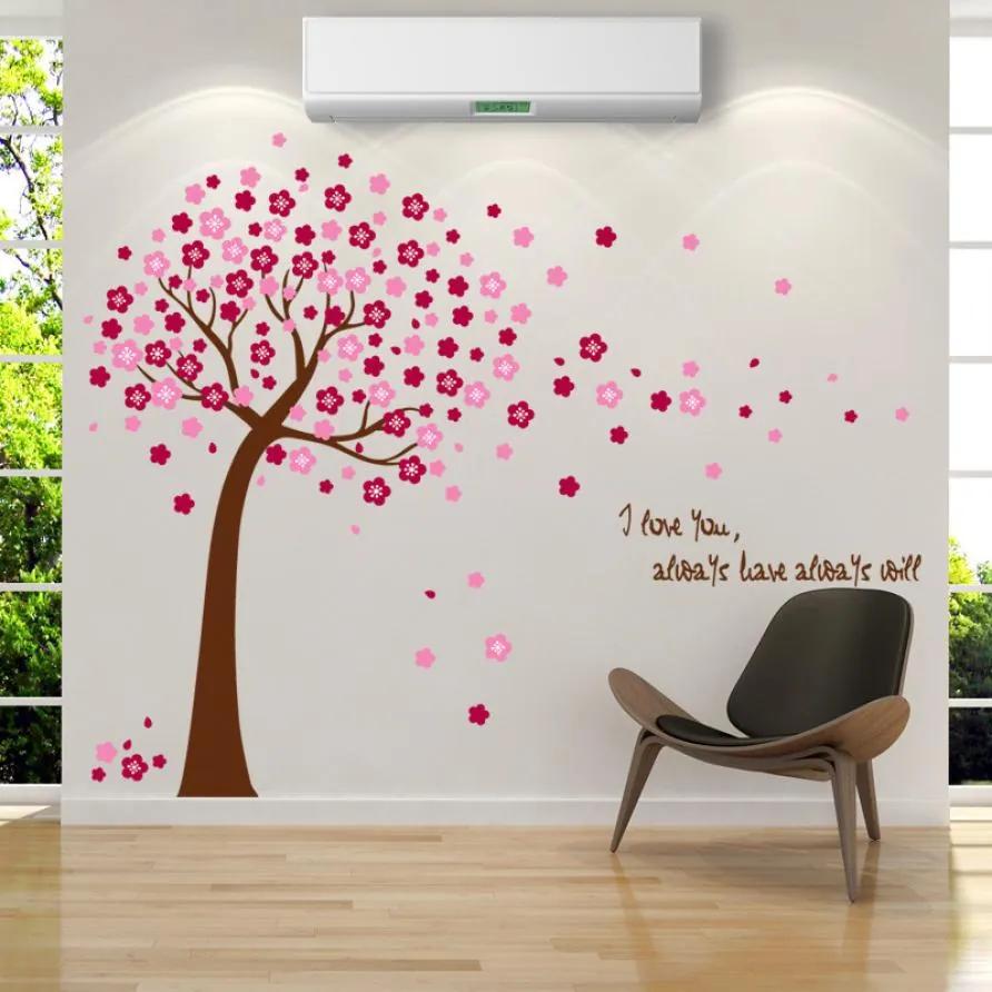 Falmatrica"Rózsaszín fa 2" 118x150 cm
