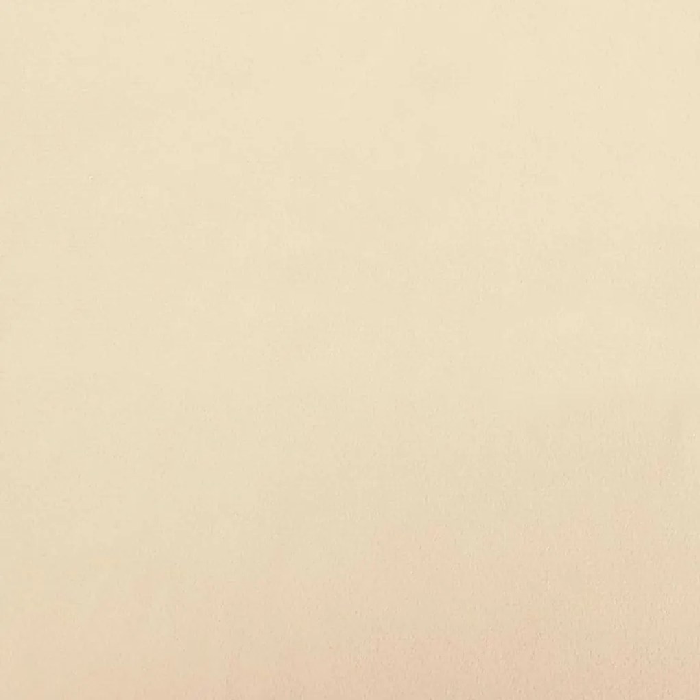 6 db krémszínű bársony forgó étkezőszék