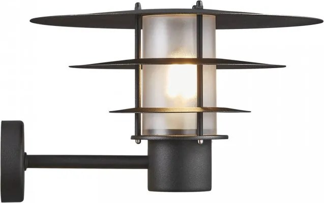 NORDLUX 2118051003 BASTIA Modern Kültéri Fali Lámpa Fekete E27 IP54