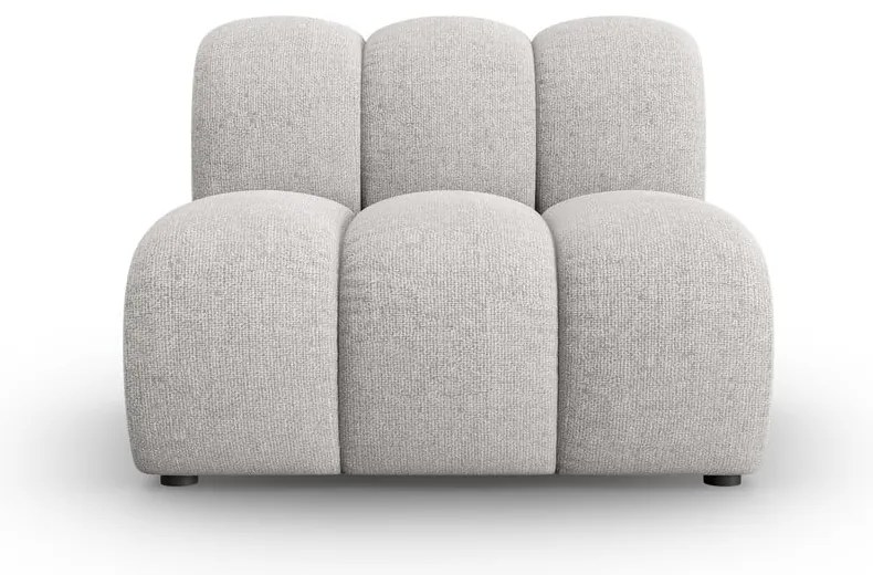 Világosszürke kanapé modul (középső rész) Lupine – Micadoni Home