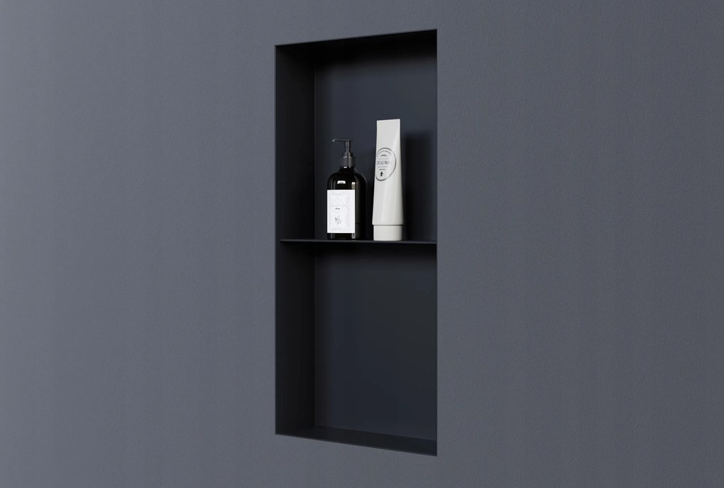 Beépíthető polc Bernstein nélkül 30x60 fekete