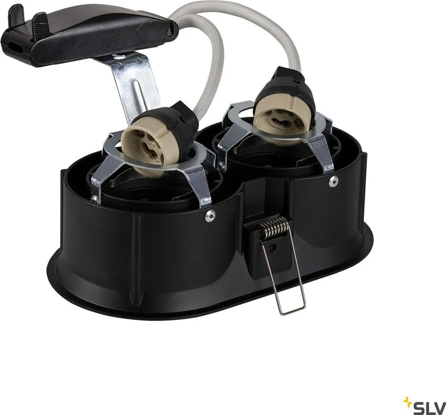 SLV HORN 1006121 Beépíthető spotlámpa 2x25W/GU10