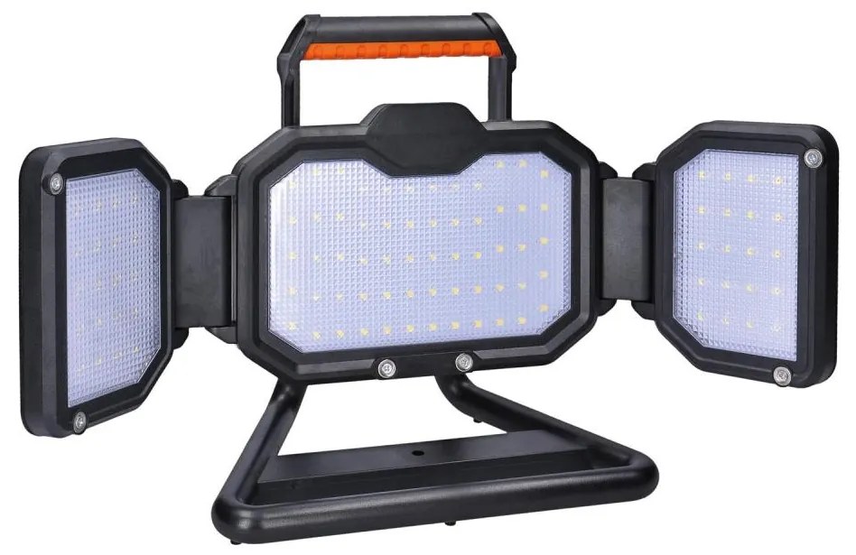 Solight WM-50W-RE-LED Dimmelhető újratölthető reflektor LED/50W/12000mAh 4000K IP54