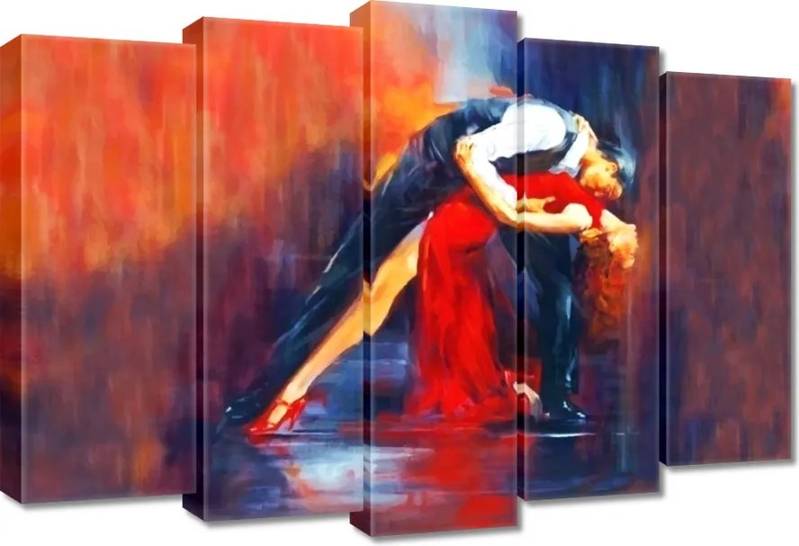 Vászonkép 70x50 Szenvedélyes tánc