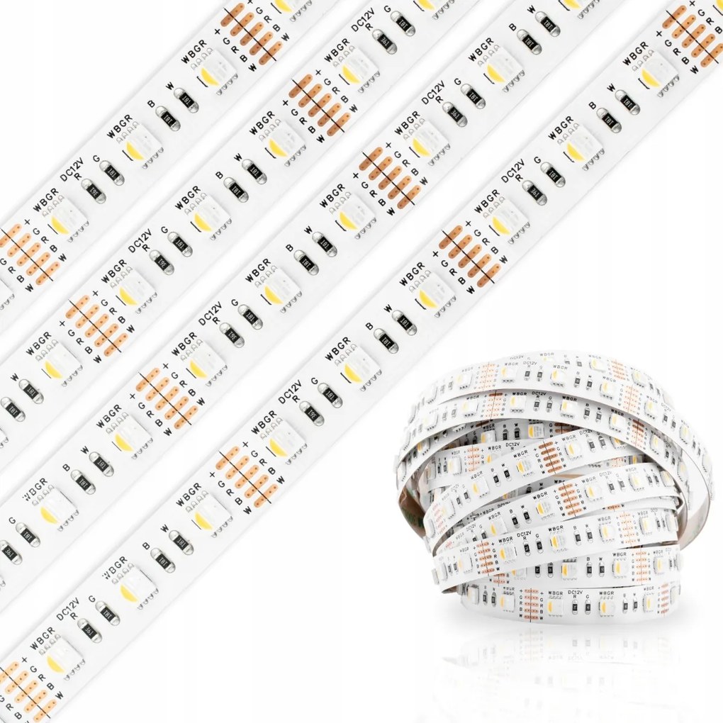 Led szalag Színes Rgb Hideg 12V 72W 300LED 5050 12mm 5m Lumiled