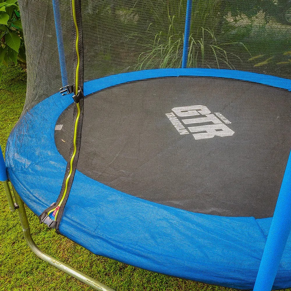 GTR PRO Blue Sky Trambulin kék, védőhálóval, 244 cm