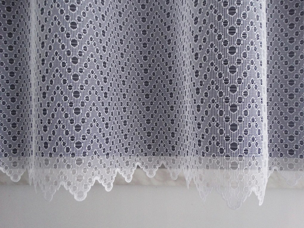 Mg Függöny 125/433 Fehér 350x160cm készre varrva Bt M