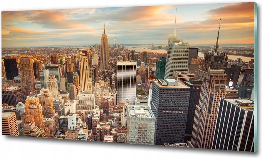 Fotó üvegkép Felhők az égen 100x70