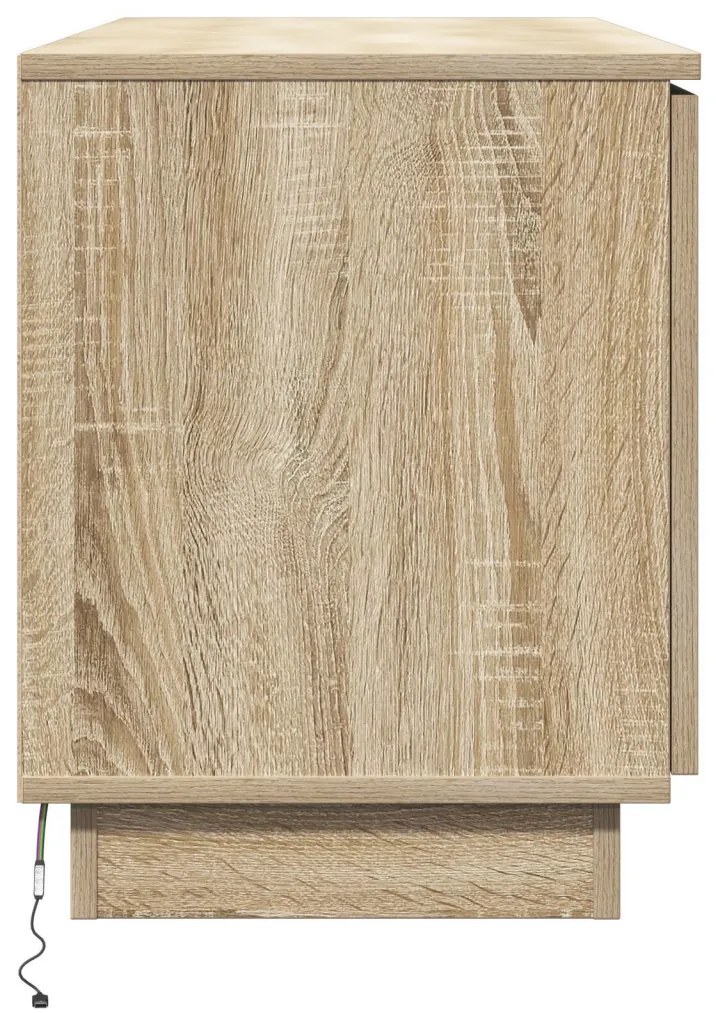 TV szekrény Sonoma tölgy 100x38x49 cm Mérnöki fa