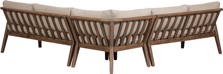 Biam 4 szemyéles kerti sarokkanapé