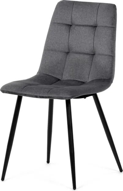 Étkezőgarnitúra 4 székkel, 130x70x76 cm, kerámia, márvány, ASE-1038 GREY2