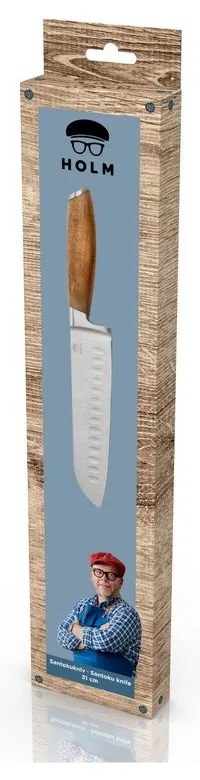Rozsdamentes acél santoku kés – Holm