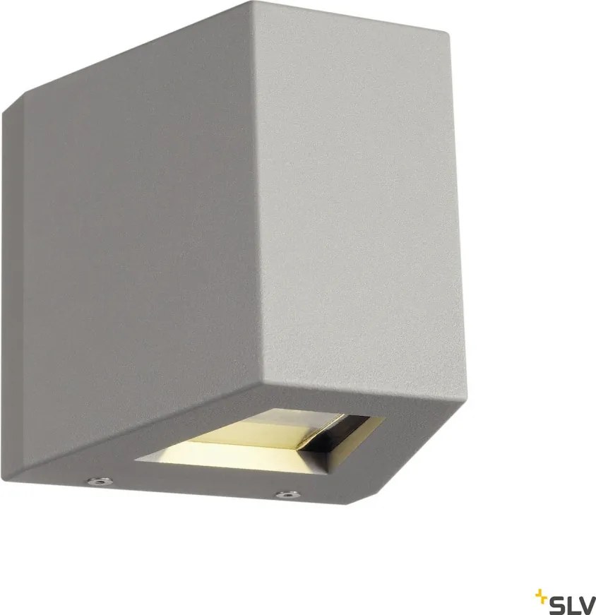 SLV 229664 OUT-BEAM Modern Kültéri Fali Lámpa Szürke LED IP44