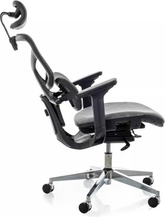 EQ-1 forgószék szürke/króm