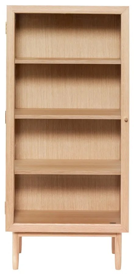 Natúr színű tölgyfa tálalószekrény 60x130 cm Kaiser – Hübsch