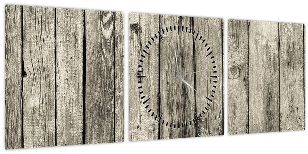 Kép - Fa (órával) (90x30 cm)