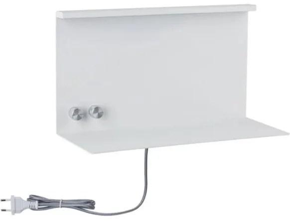 Paulmann 78919 - LED/4,5W Dimmelhető lámpa polccal és USB + LED/1,6W 230V