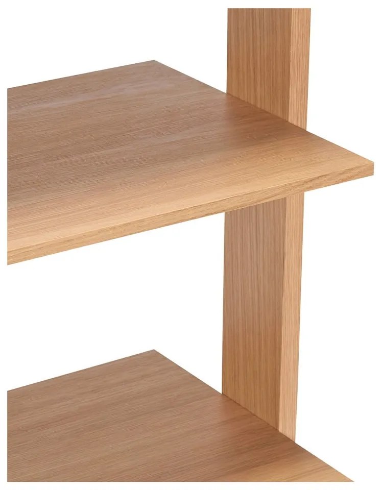 Natúr színű polcos állvány tölgyfa dekorral 59x142 cm Forma – Hübsch