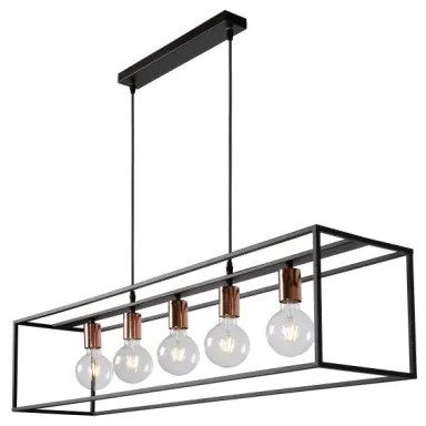 Lucide 08424/05/30 - Függeszték ARTHUR 5xE27/60W/230V