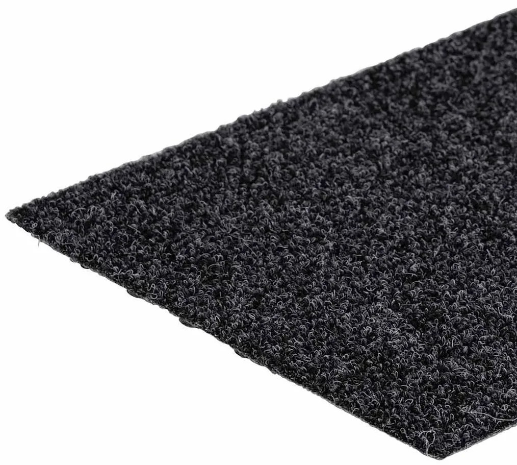 30 db szürke lépcsőszőnyeg öntapadós téglalap alakú 76x20 cm