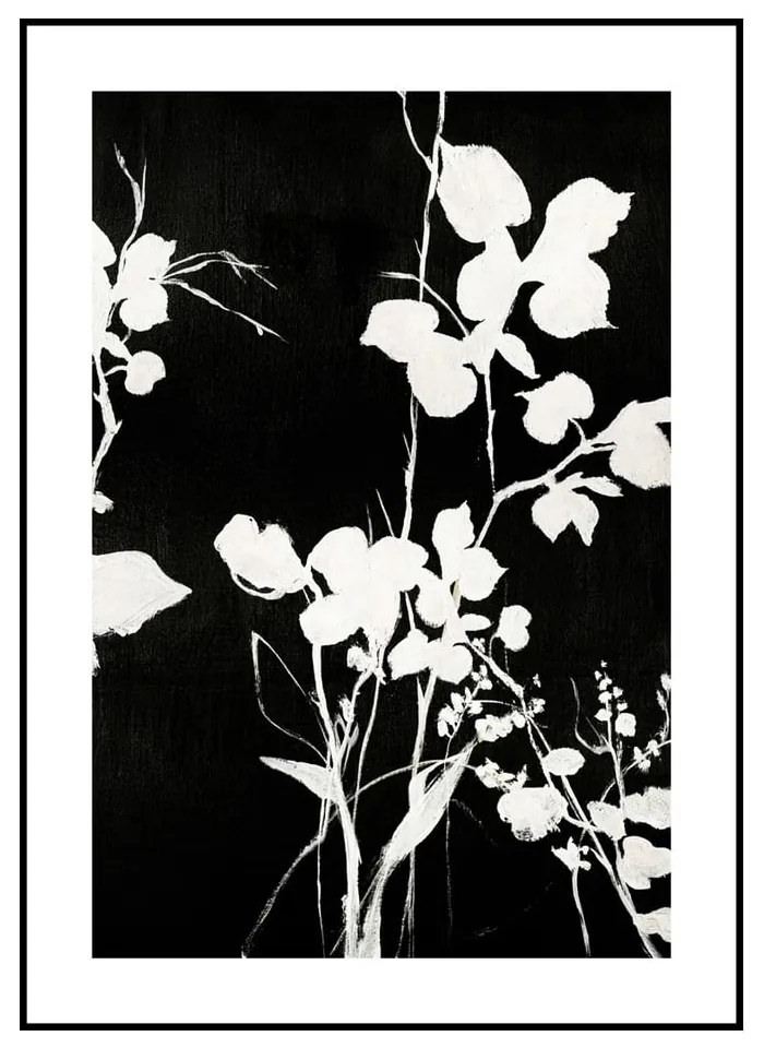 Kép 50x70 cm Silhouet Leaves – Malerifabrikken