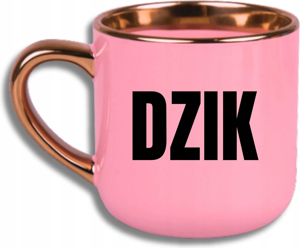 Bögre Rózsaszín Elegáns Nagy Vicces Ajándék Vaddisznó Ajándék