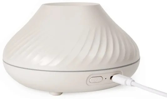 LED RGB Aroma diffúzor lángutánzattal LED/6,5W/5V 130ml fehér