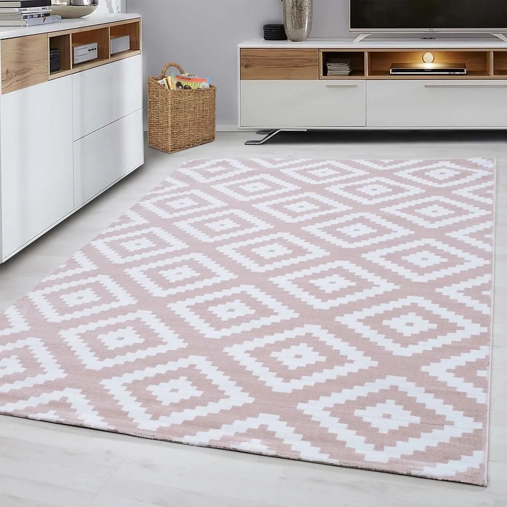 Világos rózsaszín szőnyeg 80x150 cm Plus – Ayyildiz Carpets