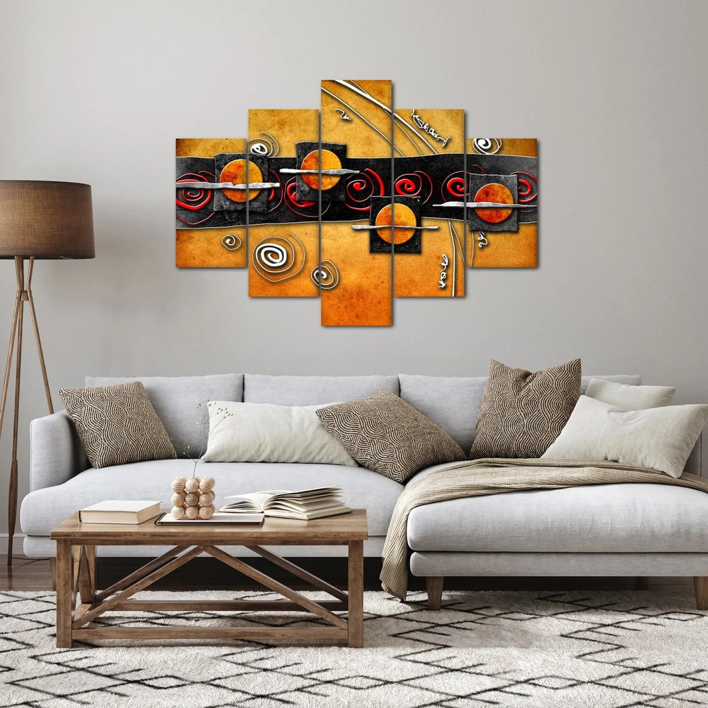 Az absztrakció képe - Bolygók (150x105 cm)