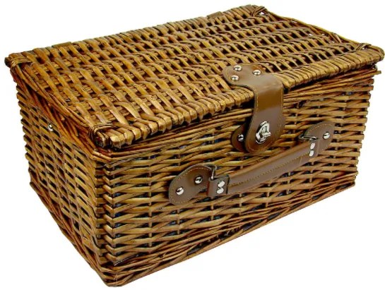 Fonott piknik kosár Central park Brown 4 személyre