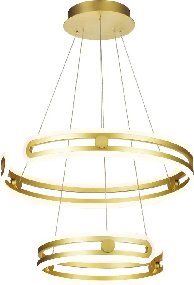 ITALUX MD17016002-2A-GD KIARA Modern Led Függesztett Lámpa Arany LED IP20
