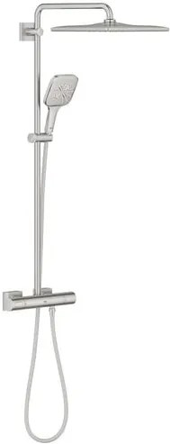 Grohe Rainshower System fali zuhanyrendszer termosztatikus keverővel szuperacél 26837dc0 G26837DC0