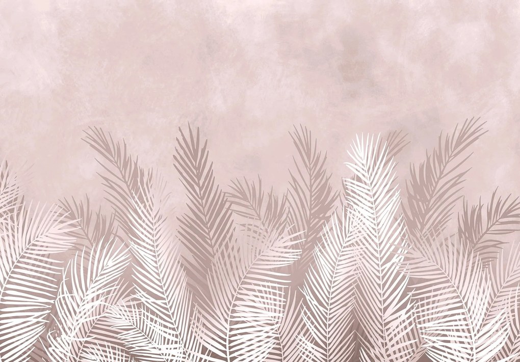 Fotótapéta Pálmalevelek 3D hatás Toll 368 x 254 14017ve8