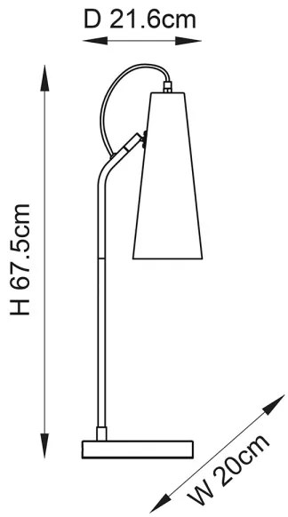 Endon 107527 - KARNA asztali lámpa 1xE27/10W/230V sárgaréz