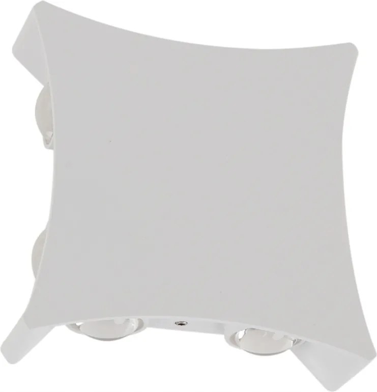 Fali lámpa kültéri Led fali lámpa fehér homlokzat ház terasz Pensa XX