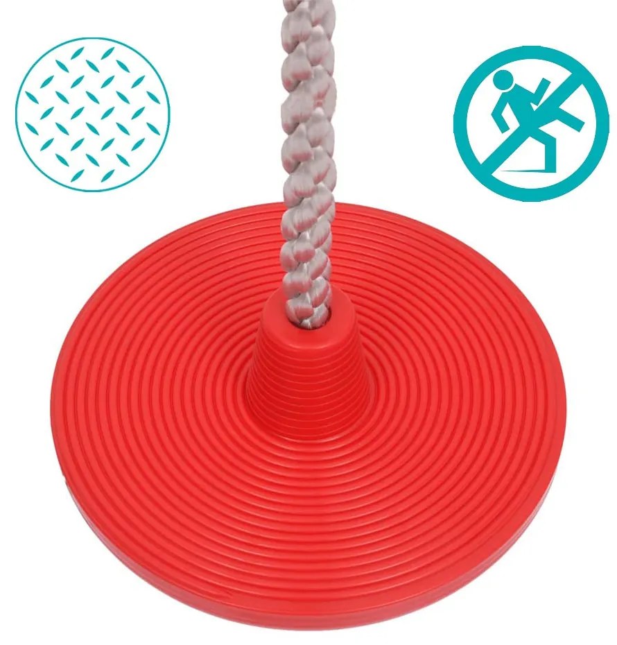 2in1 mászókötél és hinta gyerekeknek