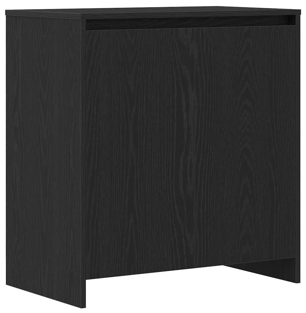 fekete tölgyfa tálalószekrény 70 x 41 x 75 cm