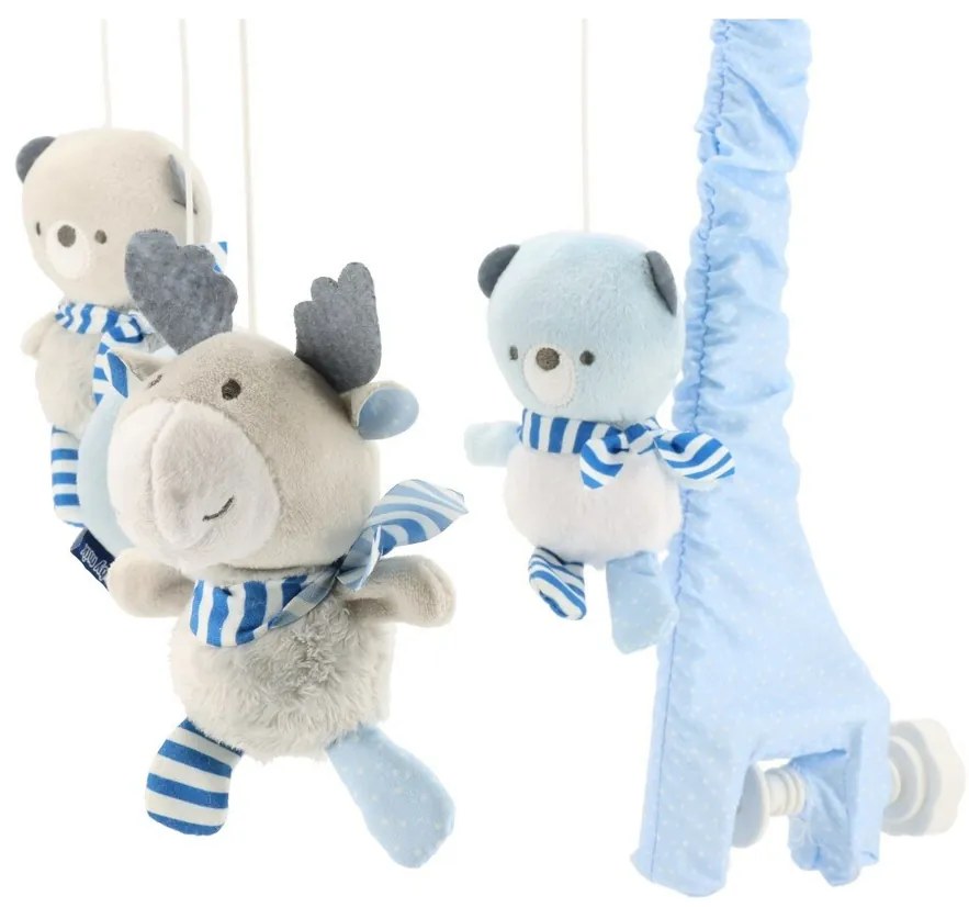 Baby Mix rénszarvasok és mackókkKörhinta a kiságy fölé
