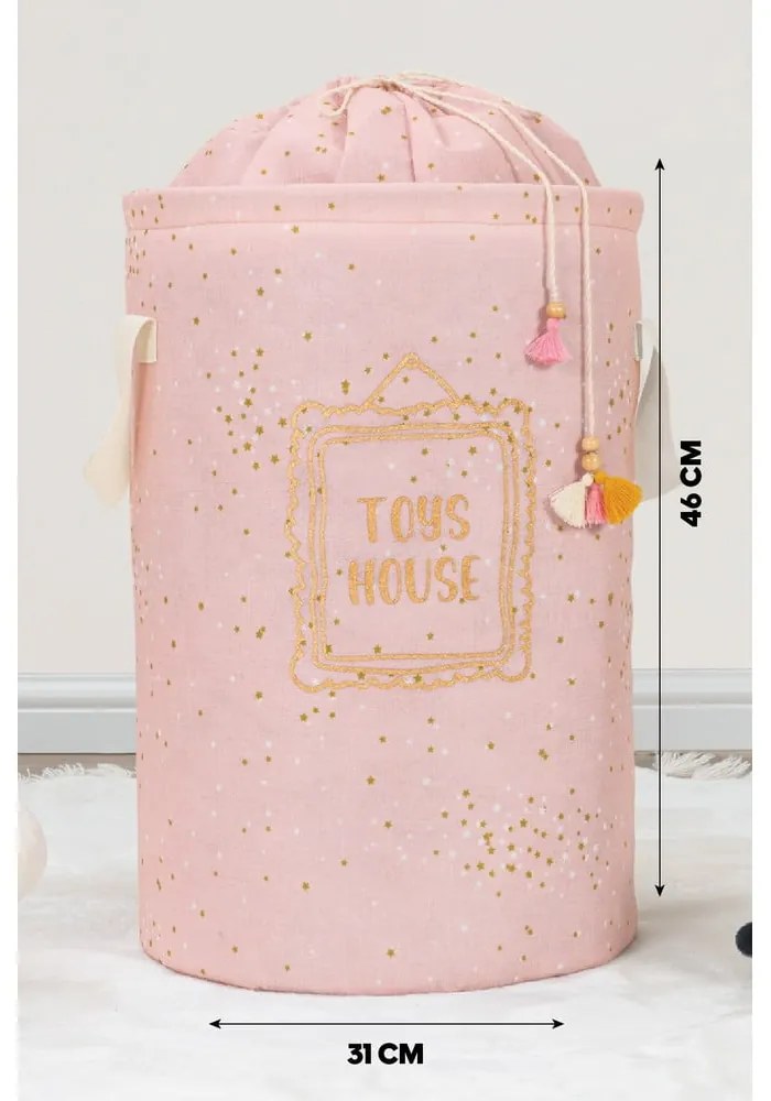 Textil játéktároló – Mioli Decor