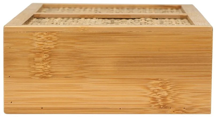 Allegre bambusz fürdőszobai rendszerező, 28 x 6 cm - Wenko