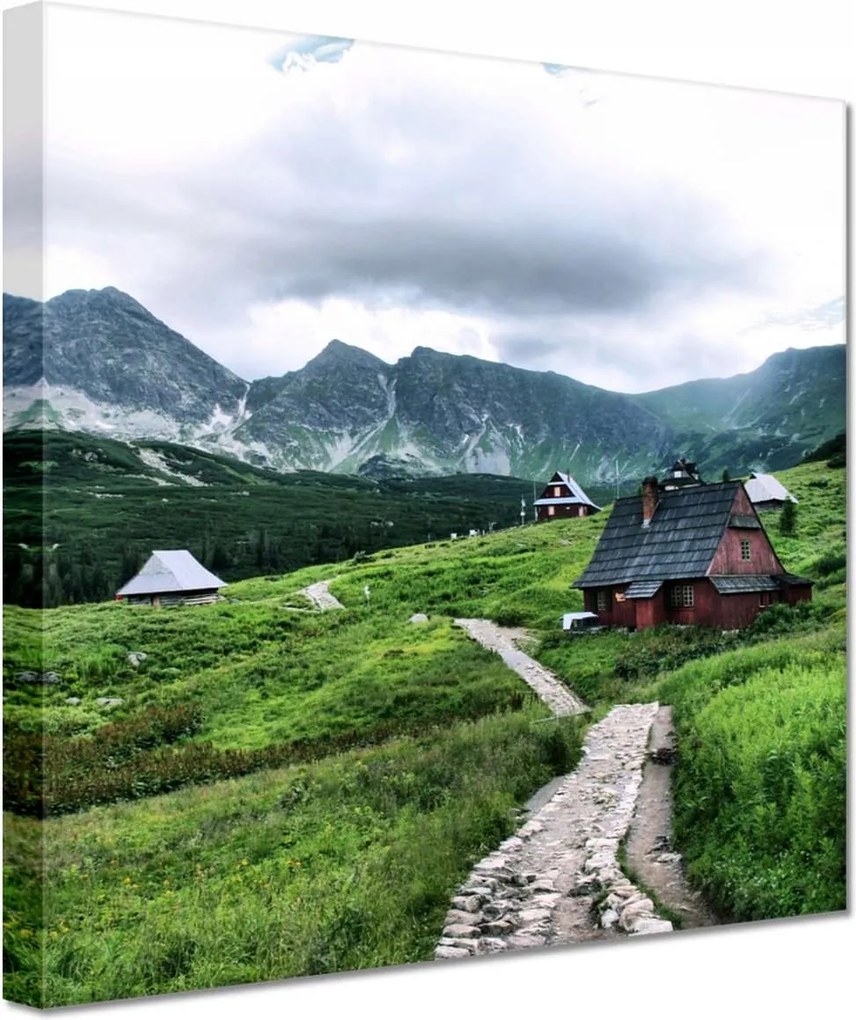 Festmények 20x20 Tátra Lánctalpas csarnok