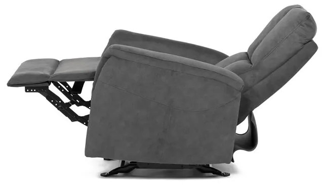 Szürke szövet dönthető fotel. TV-S8449 GREY2