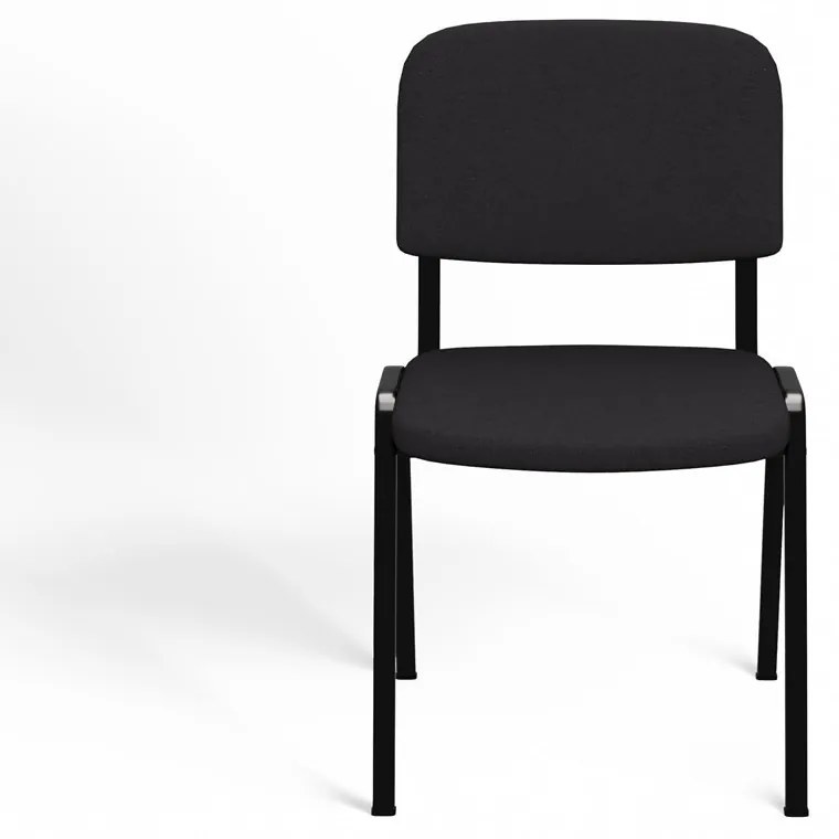 ISO irodai szék, 52,5x83x59 cm, fekete